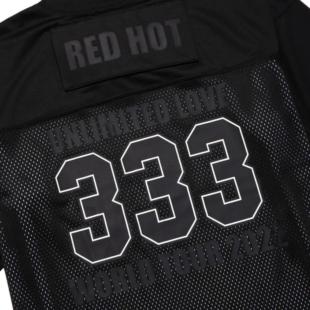 RED HOT CHILI PEPPERS Roosevelt Football Jersey - Black - Picture 3 of 3